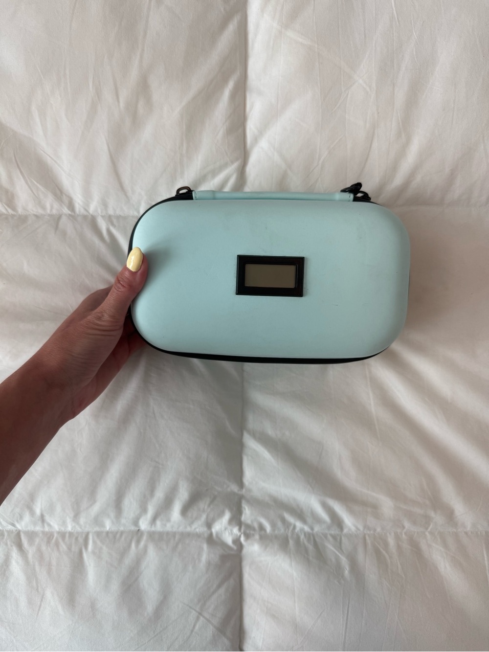 Light Blue Hard Shell Peptide Travel Case